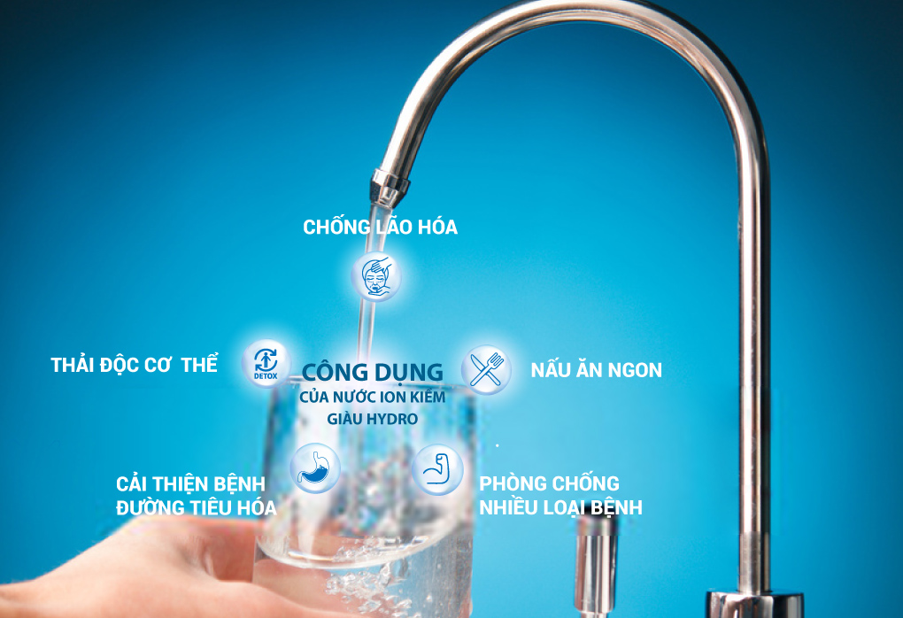 Công dụng của nước Trim ion