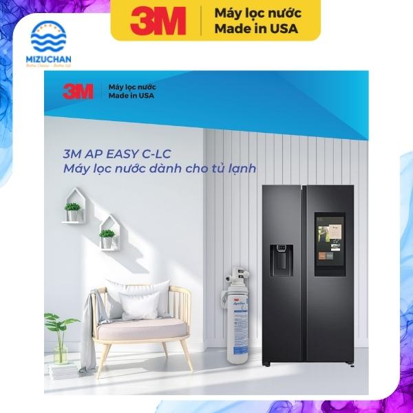 may-loc-nuoc-3m-ap-easy-c-lc-3 Máy Lọc Nước 3M AP Easy C-LC Dành Cho Tủ Lạnh