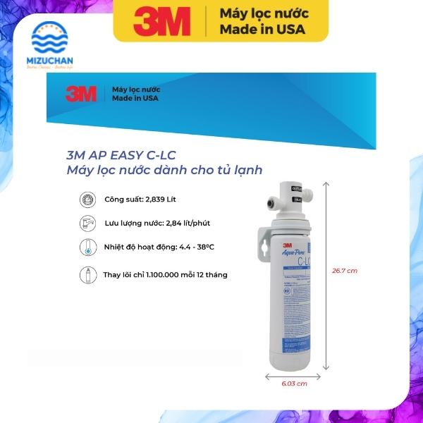 may-loc-nuoc-3m-ap-easy-c-lc-2 Máy Lọc Nước 3M AP Easy C-LC Dành Cho Tủ Lạnh