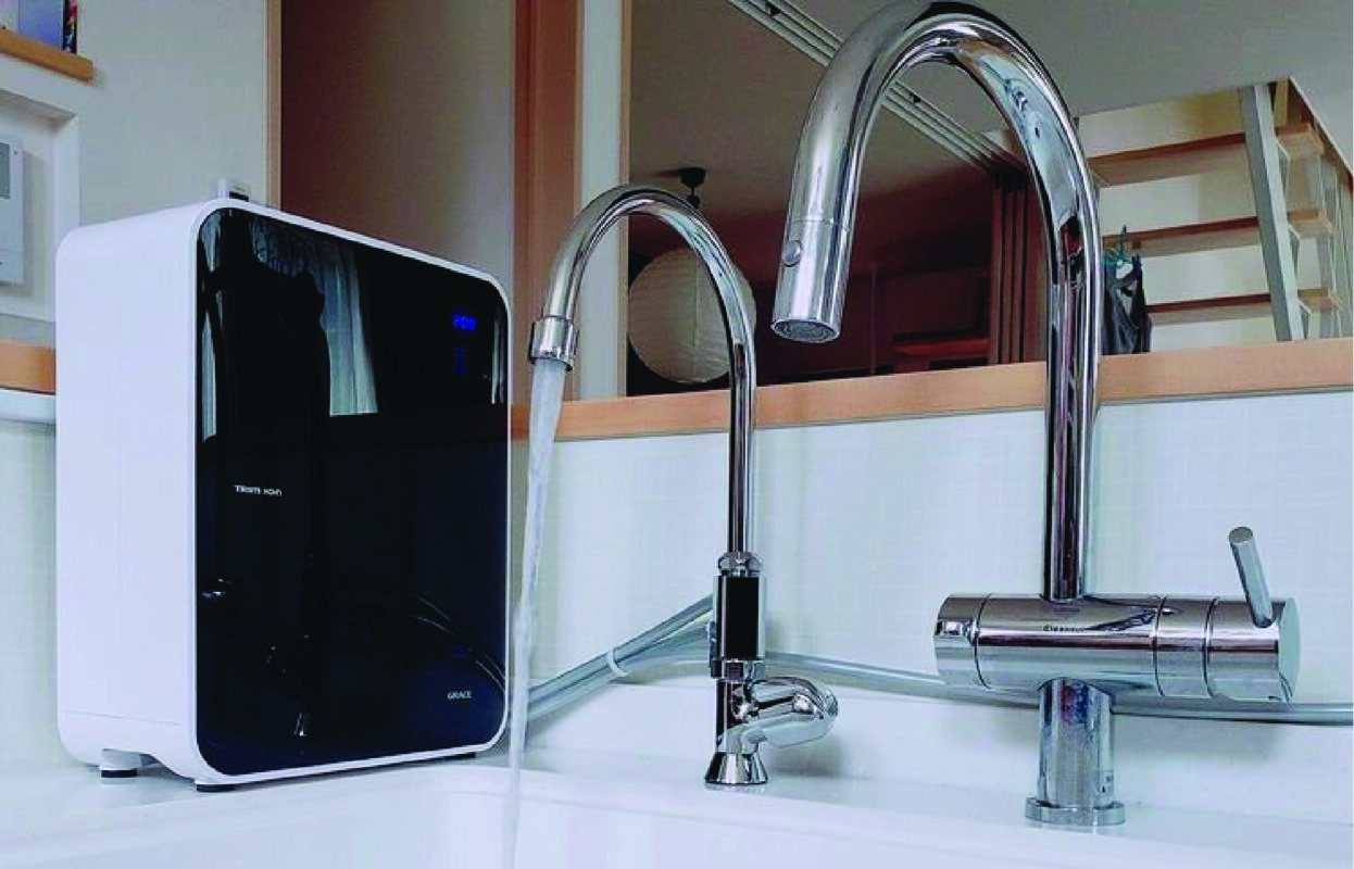 Máy lọc nước Trim ion Grace thiết kế nhỏ gọn, tinh tế