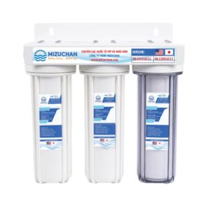 Bộ tiền xử lý 3 cấp lọc 10 inch