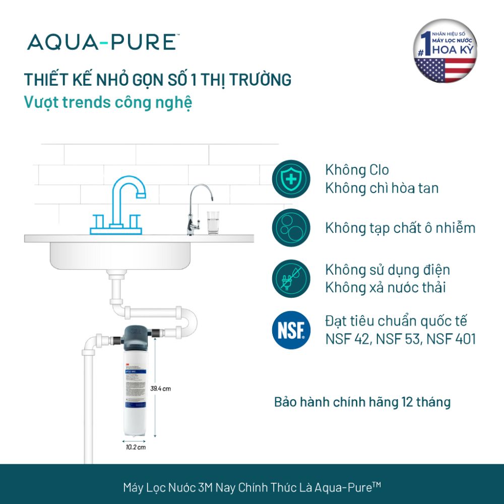 Máy lọc nước 3M Brew120-MS